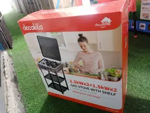 Easy Decakila Gas Stove With Shelf