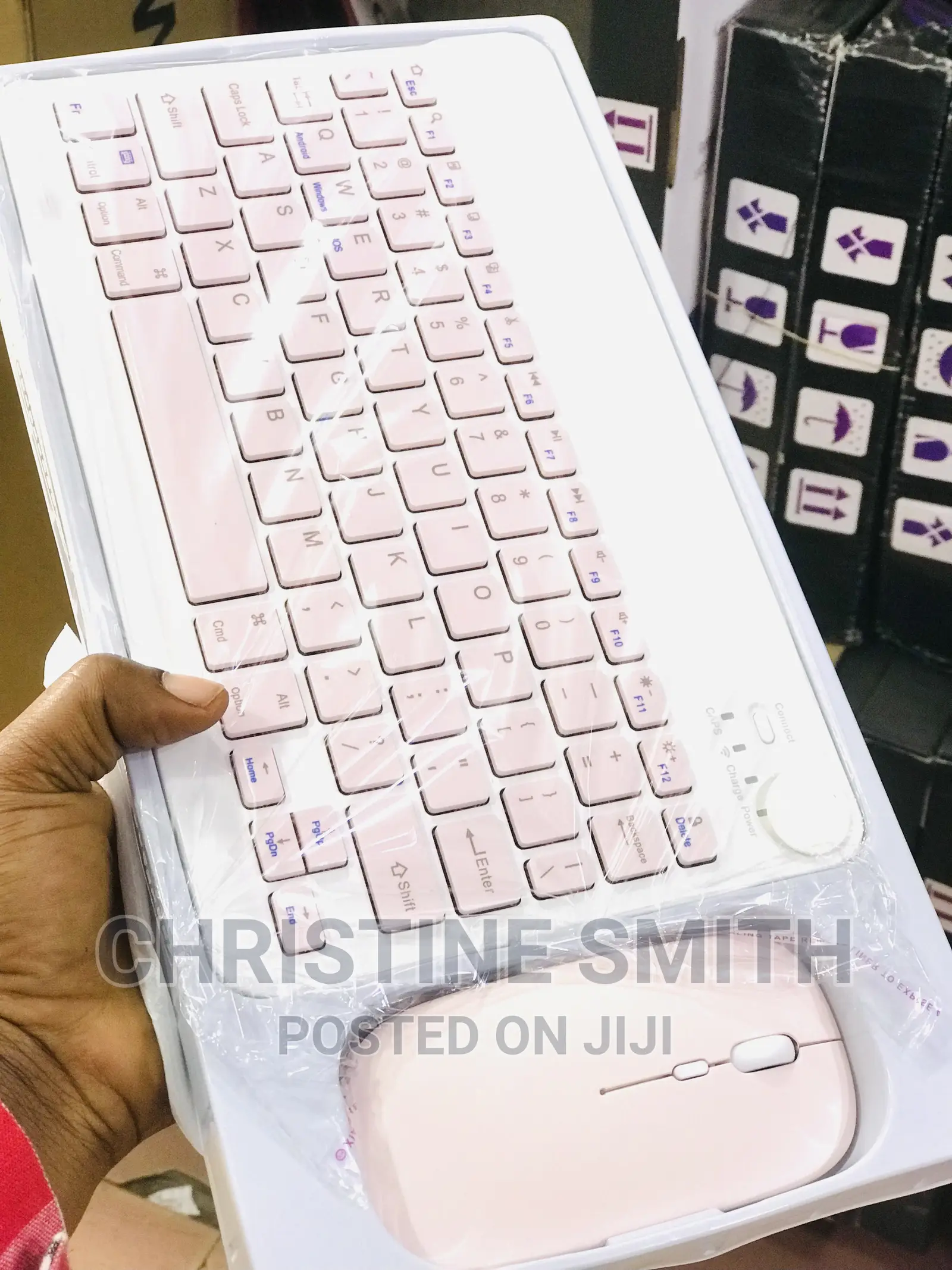Bluetooth Chargeable Keyboard and Mouse