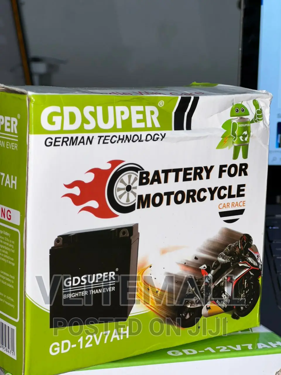 GD-12V12AH Battery for Motorcycle