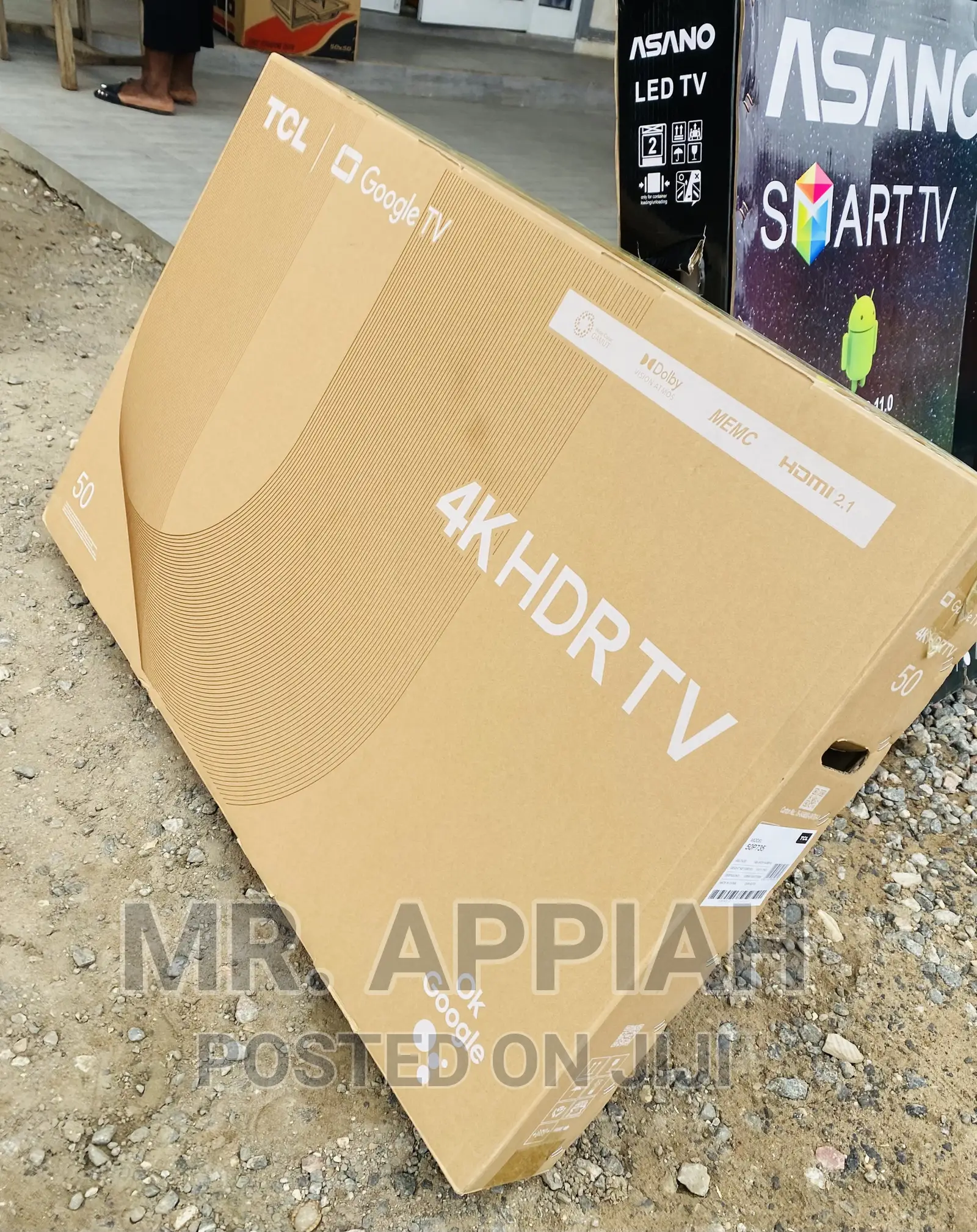Sealed in Box TCL 50P735 50 Inch QLED Tv(Black) 