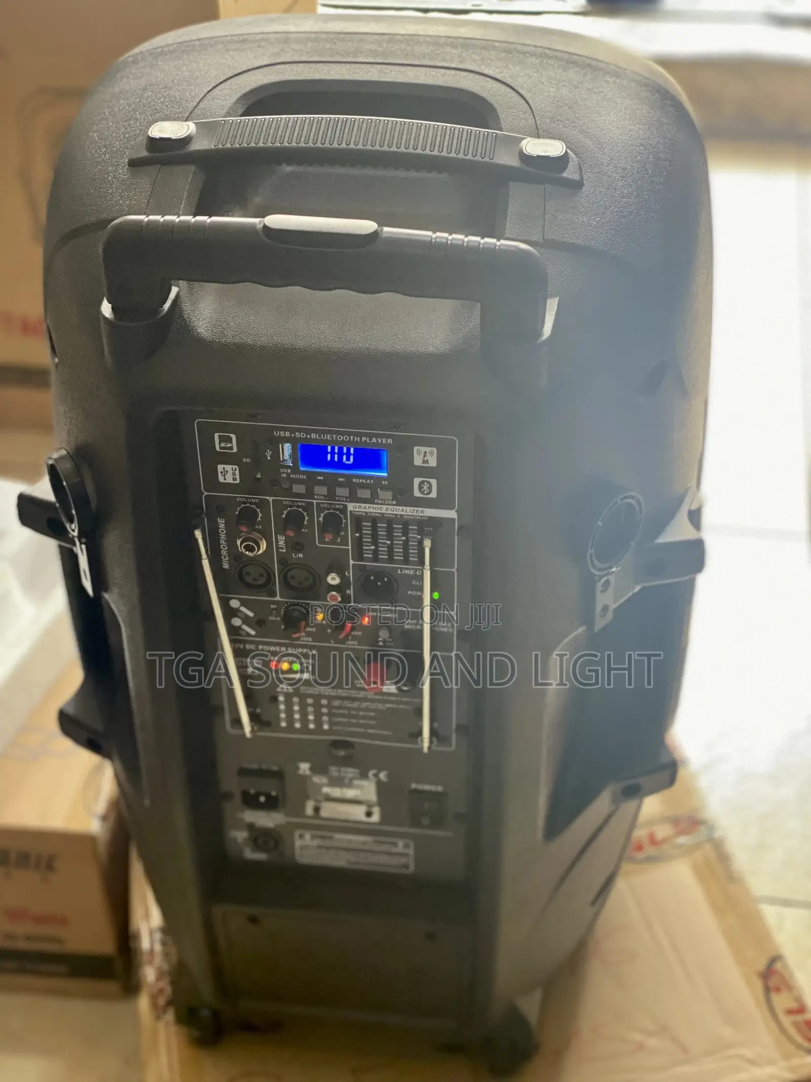 GLS 15 Inches Rechargeable Speakers