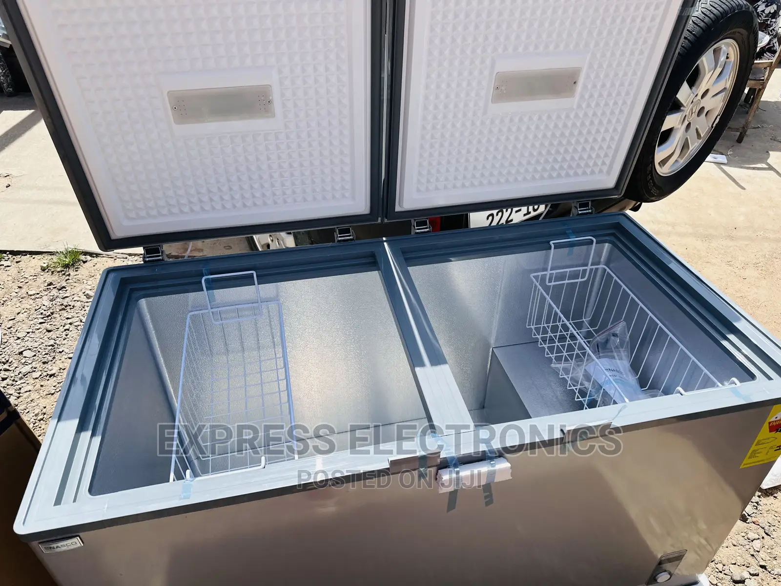 Chill Zone Chest Freezer Nas500fc-Dd Nasco Grey