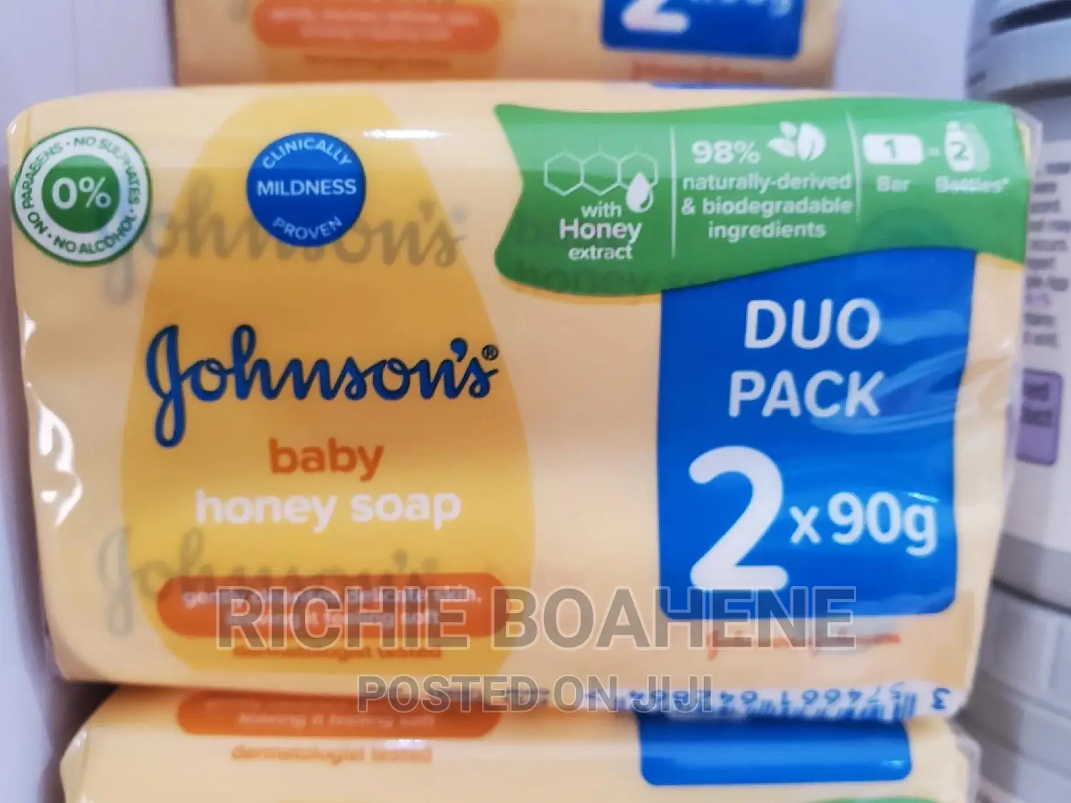 Johnson Honey Bar Soap 2