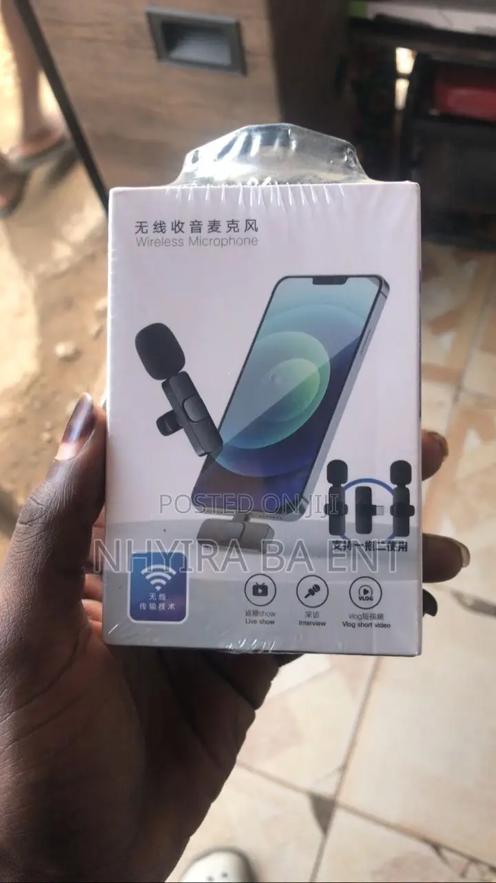 Original Wireless Microphone for Phones (iPhone and Android)