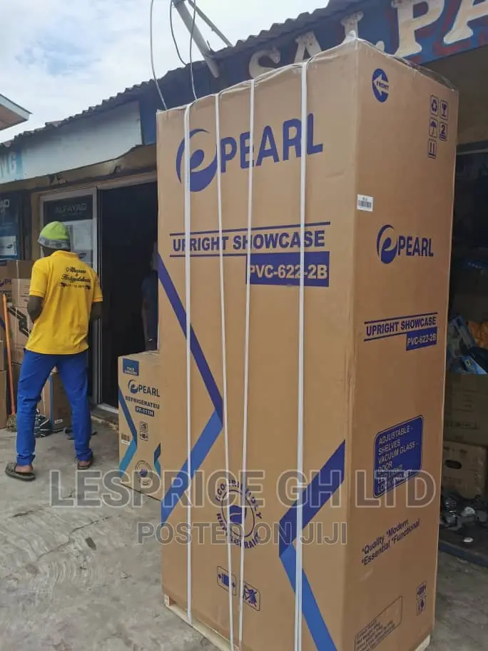 Pearl 500L Display Double Door Fridge Quick Cooling