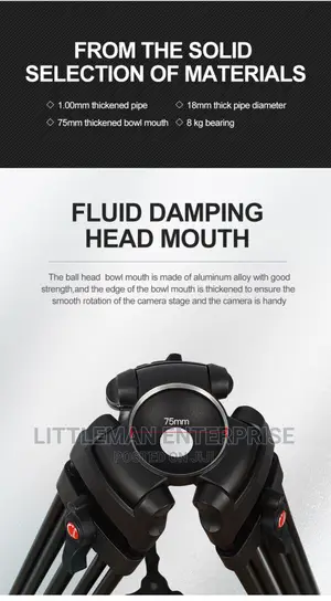 Camera Tripod Stand (Heavy Duty)