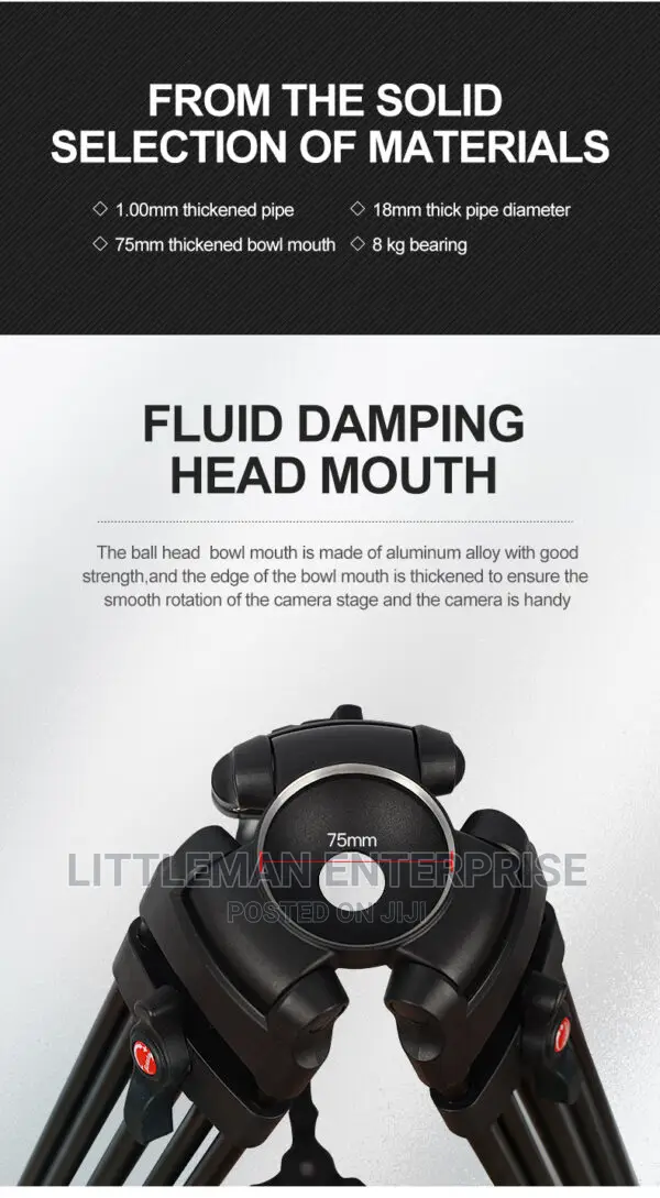 Camera Tripod Stand (Heavy Duty)