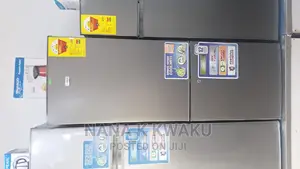D2-27_nasco Double Door Fridge With Bottom Freezer