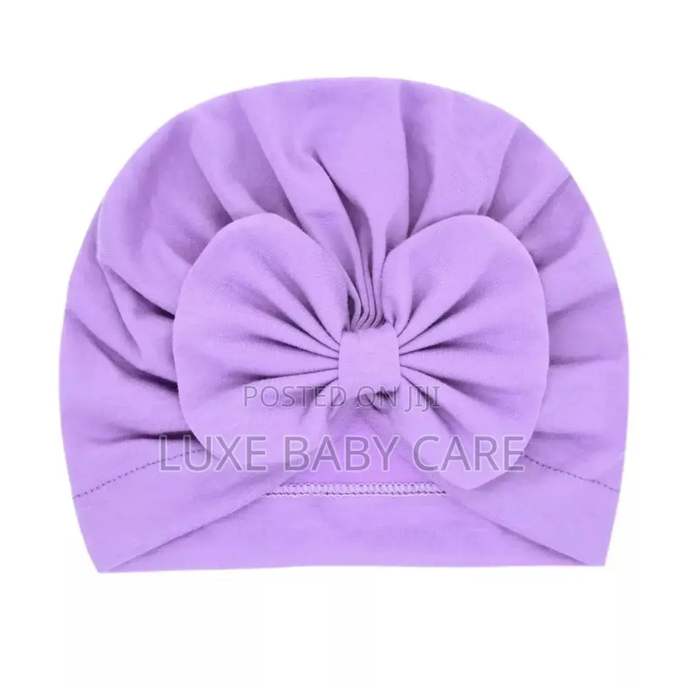 3pcsbaby Girls Cotton Turban Bunny