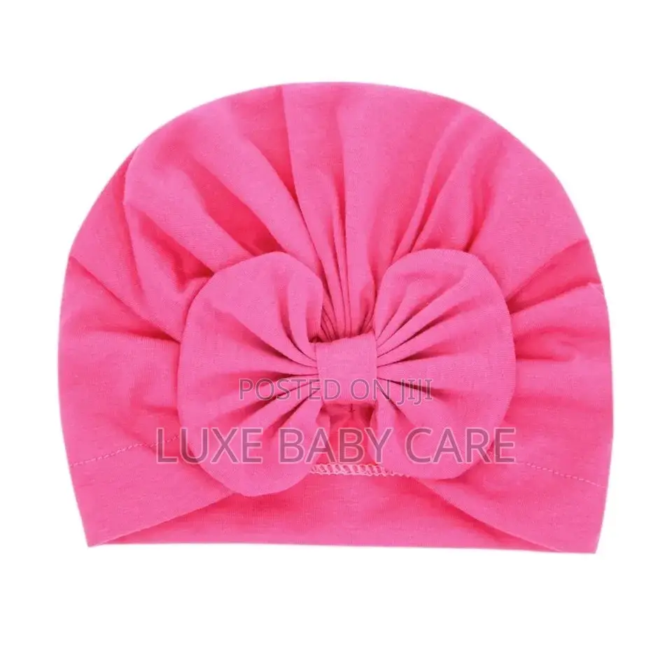 3pcsbaby Girls Cotton Turban Bunny