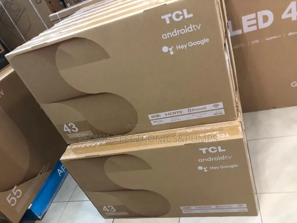 Edgeless TCL 43 Android Tv