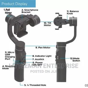 Handheld Gimbal Stabilizer H4