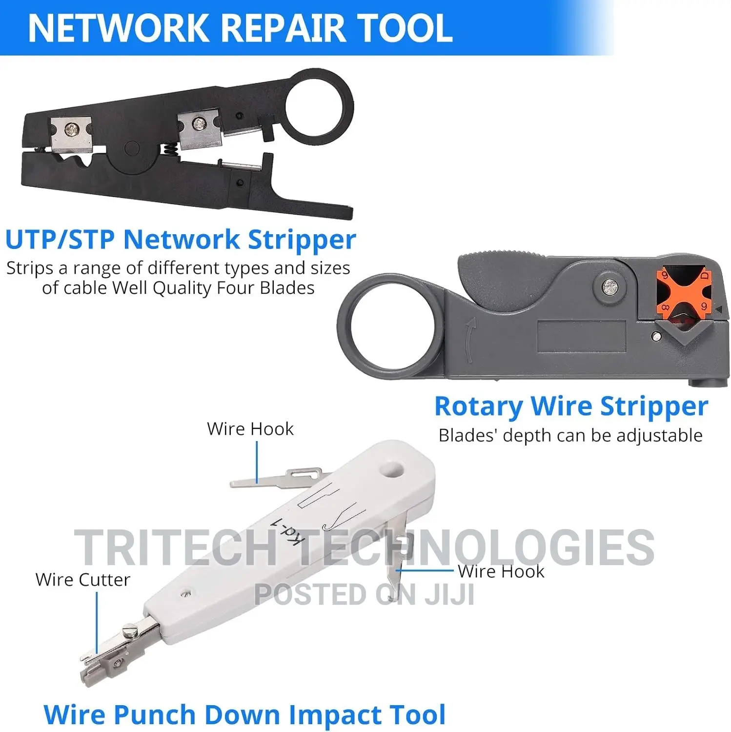 Networking Tools Kit All in 1 (Pass Through)