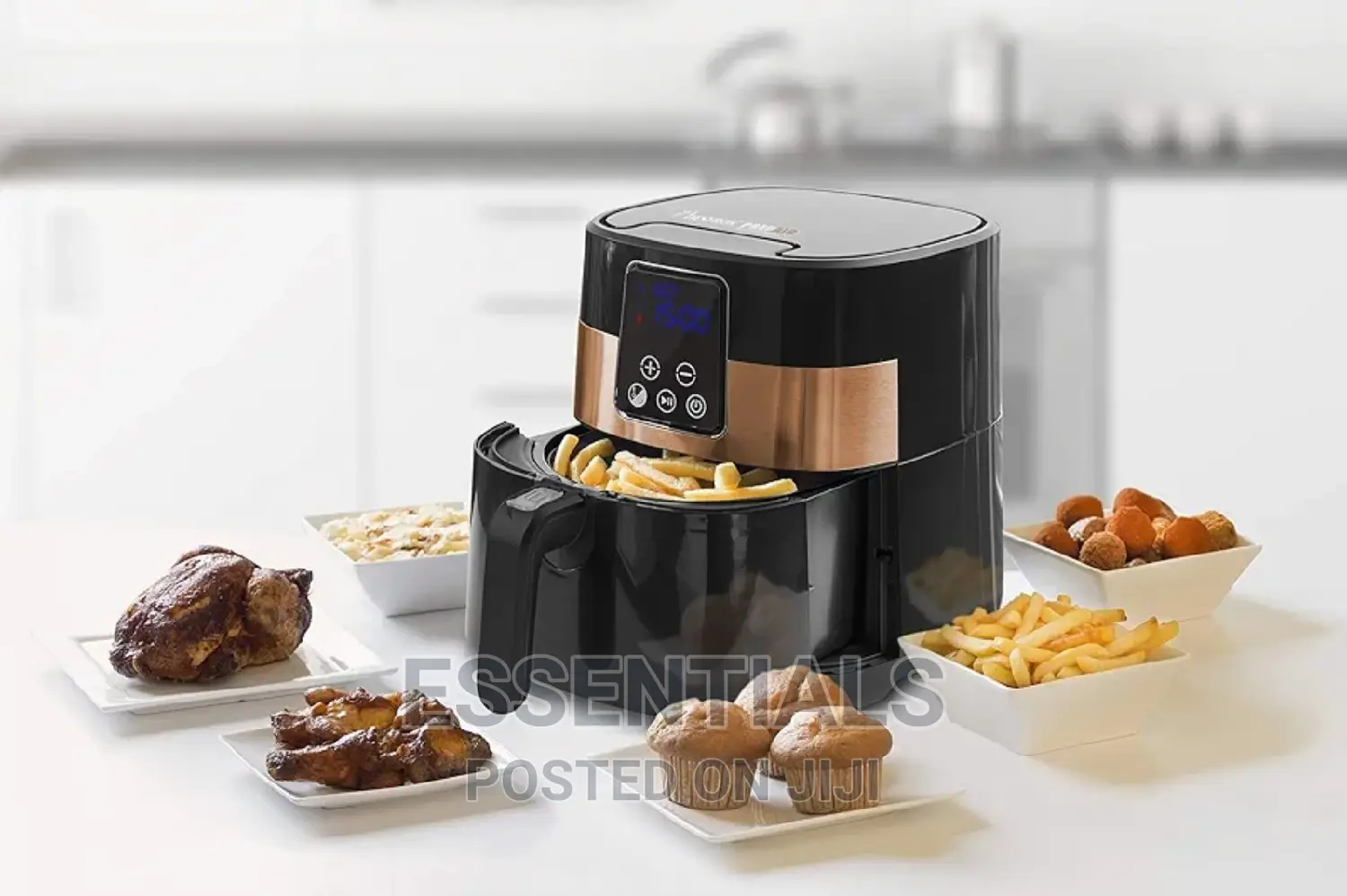 Bestron XXL Digital Hot Air Fryer With Prepair Technology,