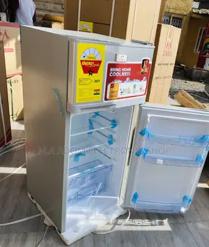 Sealed in Box Zara 12TM Double Door Refrigerator(Silver).,