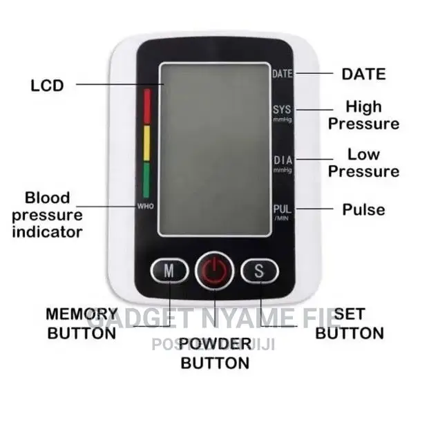 Electronic Sphygmomanometer Upper Arm Blood Pressure Monitor