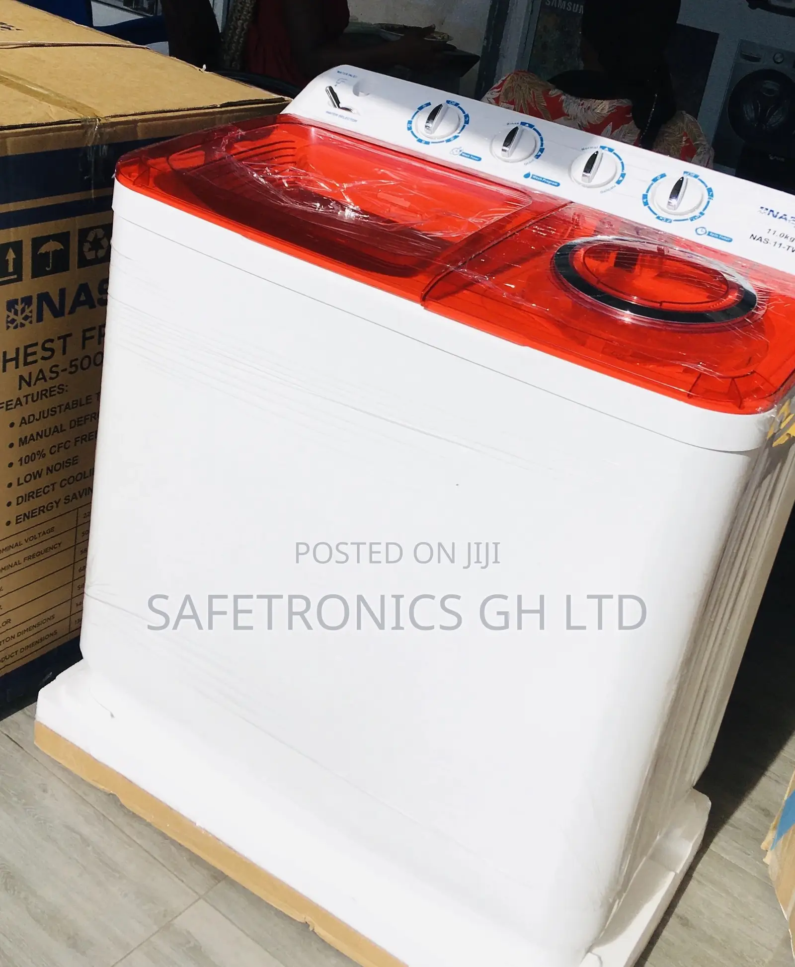  Gray Chestfreezer Doubledoor Nas500fc 425 Liters