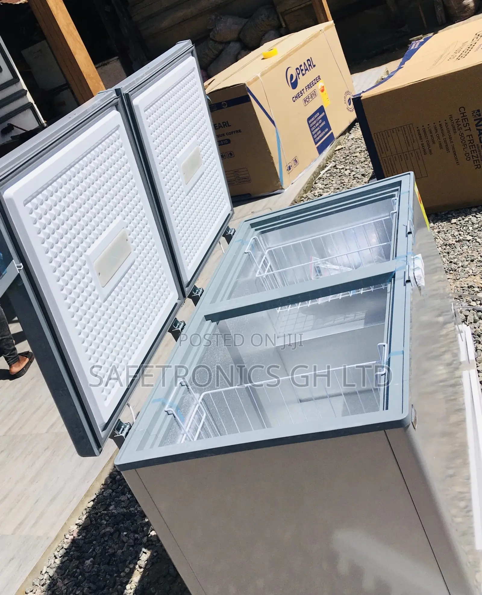  Chestfreezer 425 Liters Doubledoor Nas500fc Electric