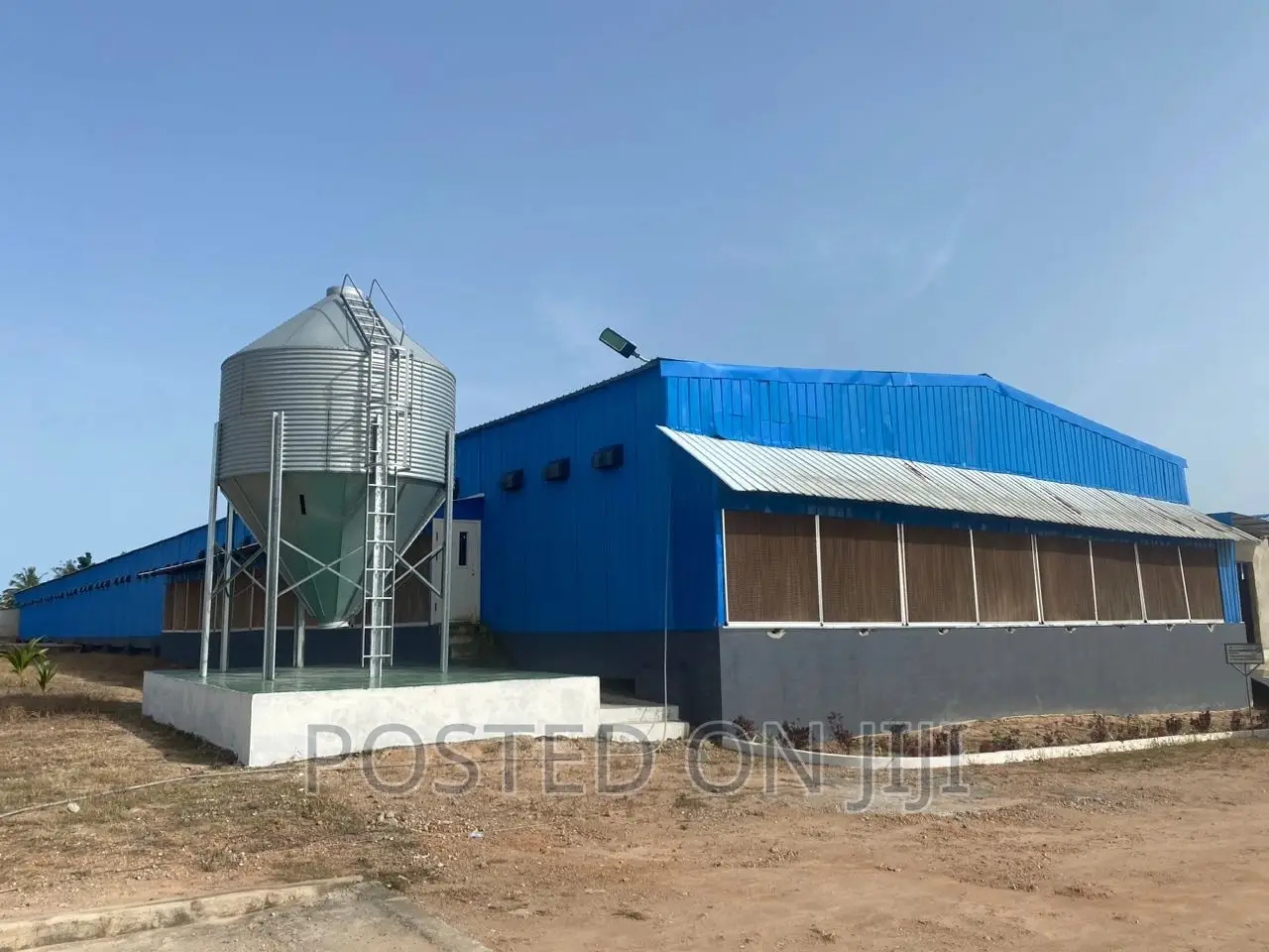 Modern Poultry Structure/House