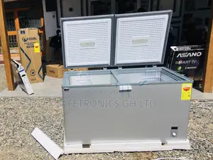 Chestfreezer Nas500fc Electric Gray Doubledoor 425 Liters 
