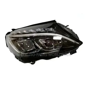 Mecedes Benz W205 C300 Double Charger Headlights 2015-2019