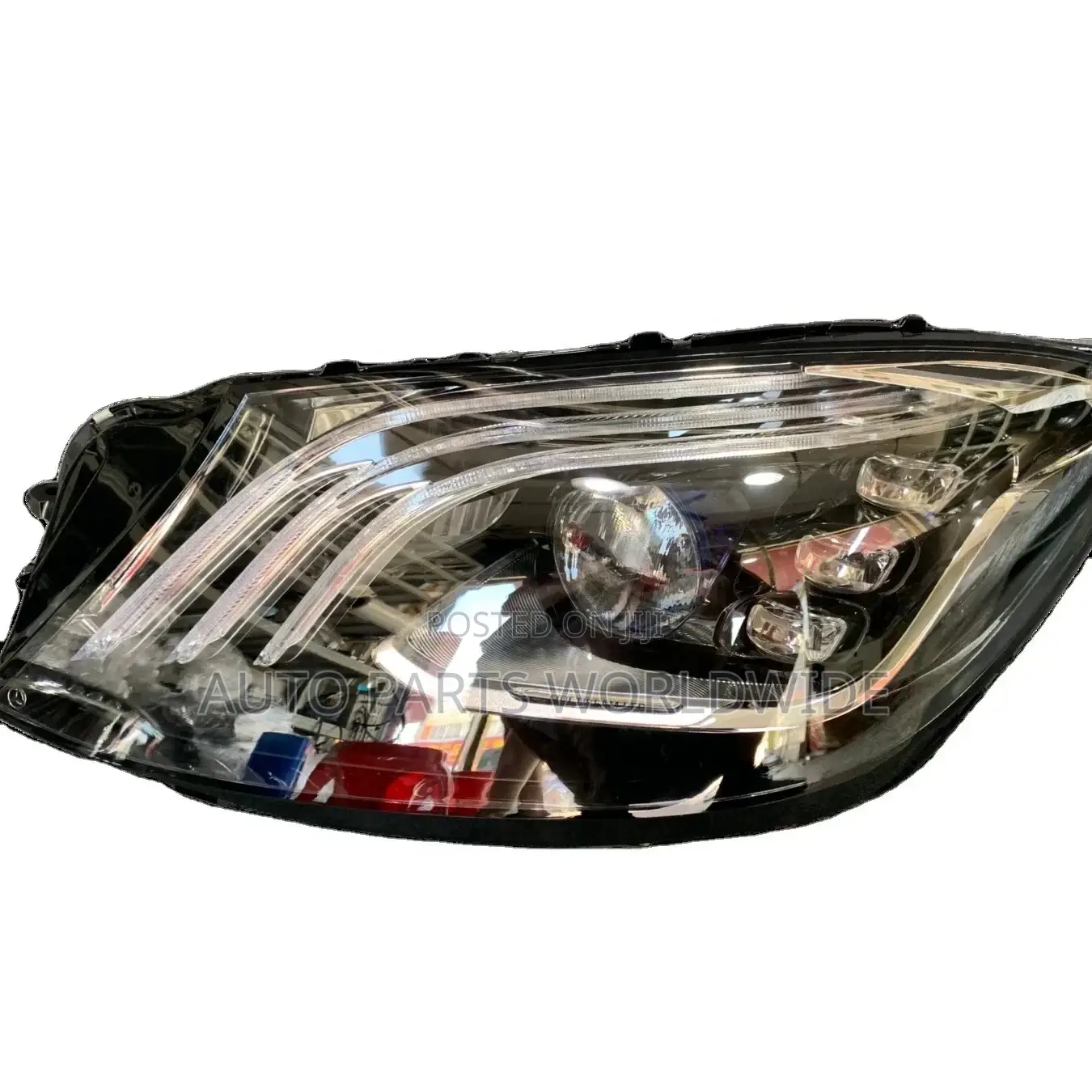 Mecedes Benz W205 C300 Amg Coupe Full Led 3ple Lens Headlights
