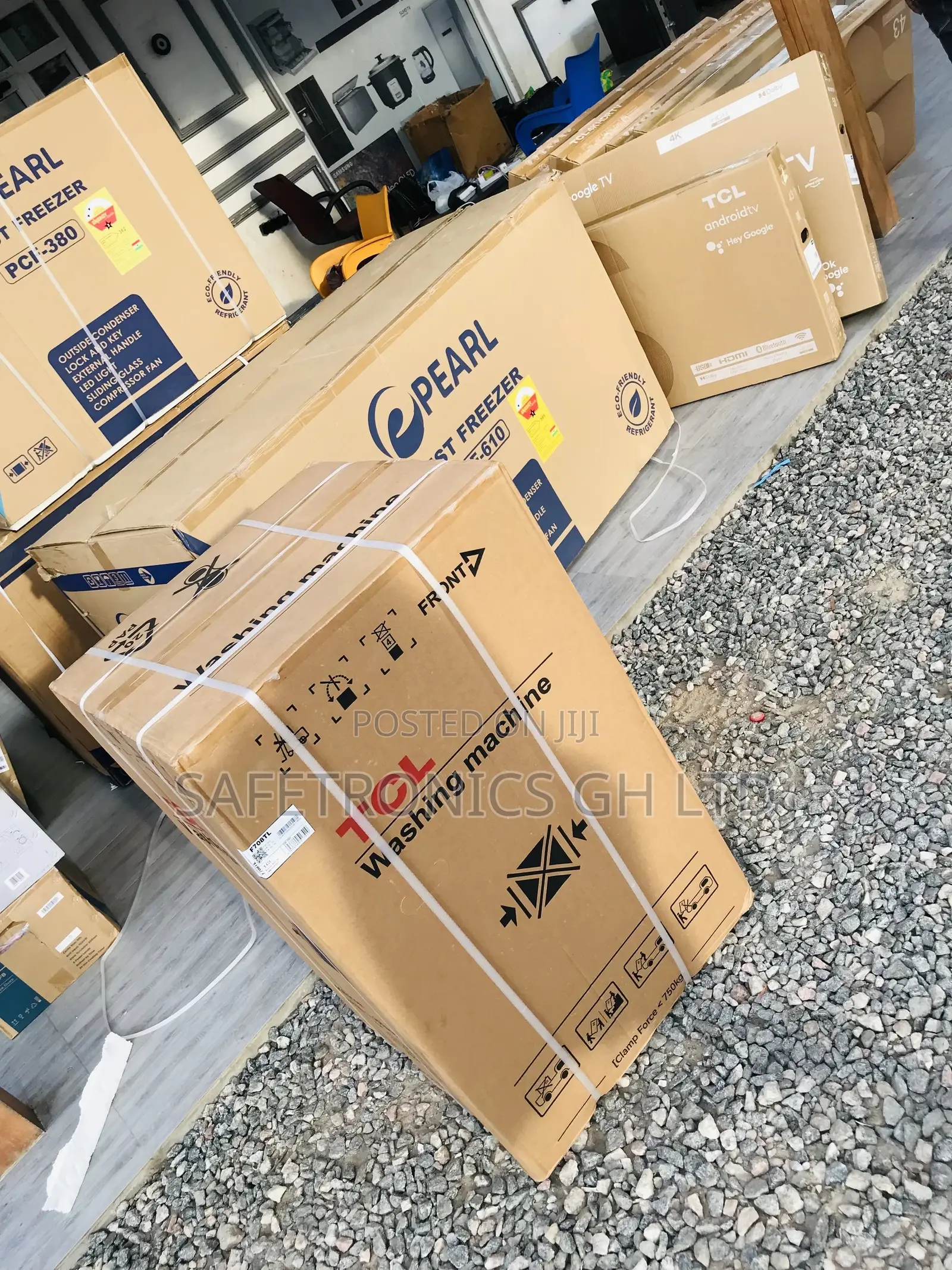 TCL Semiautomatic Topload 708TL Washingmachine 8kg  Gray