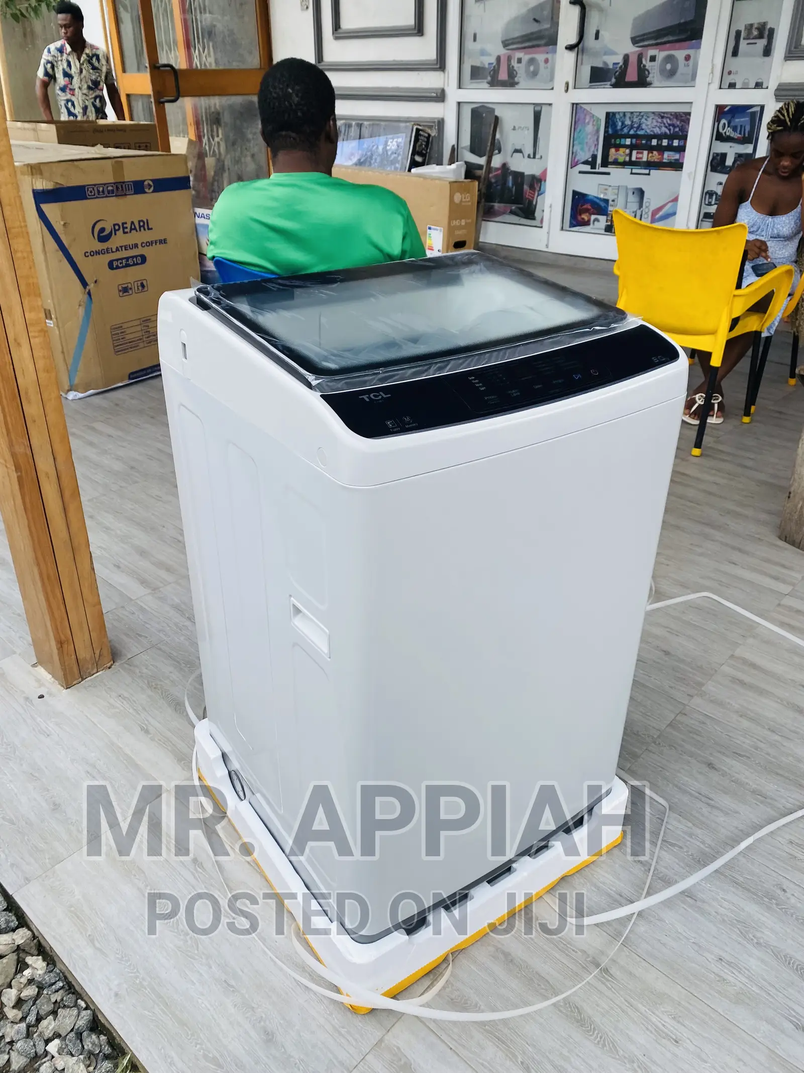 Fast Washing TCL 8kg Top Load Washing Machine(708 TL).