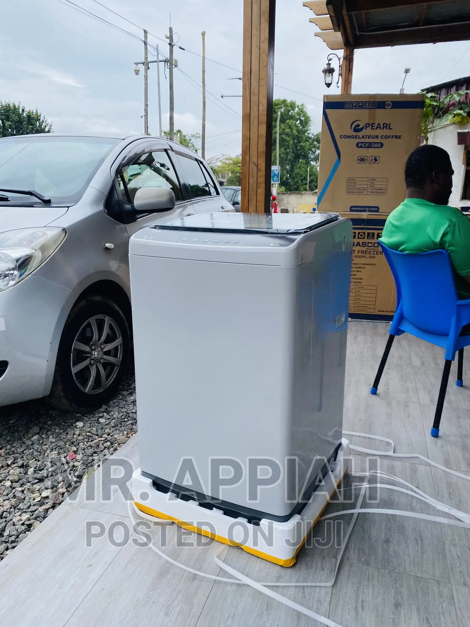 Shop Original TCL 8kg Top Load Washing Machine(708 TL)Gray