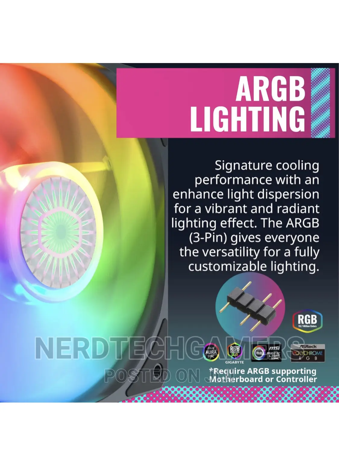 Cooler Master Sickleflow 120 V2 ARGB 3in1
