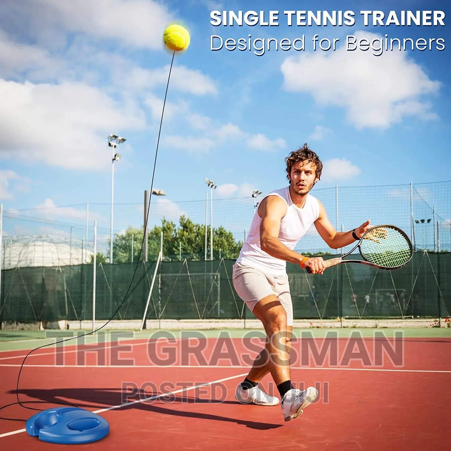 Single Tennis Trainer for Children and Adults