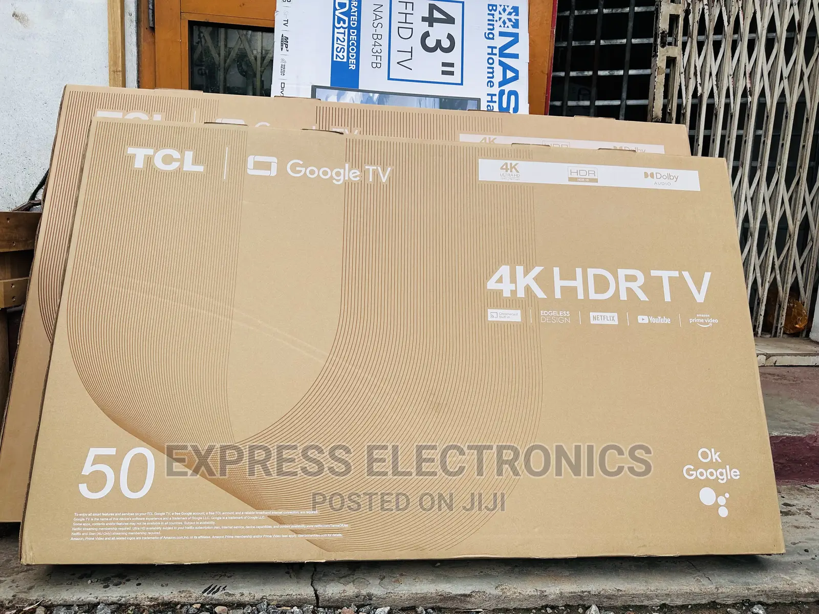 Very Affordable Price TCL 50p635 UHD Smart Glossy TCL