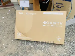 Fresh in Box TCL 50p635 50 Inch HDR LED Google Tv(Black)