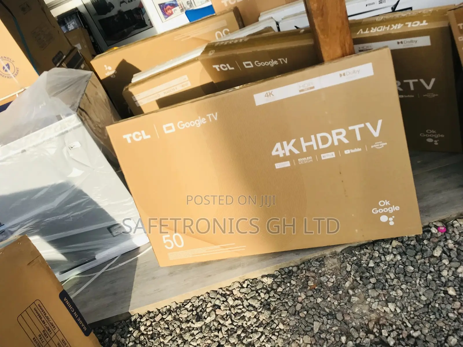 Best Smart TCL 50 Inches Glossy LED P635 Black Tv