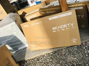 Best Smart TCL 50 Inches Glossy LED P635 Black Tv