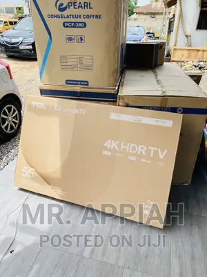 Fabulous TCL 55 Inch HDR Google Smart Tv(Black) 55p635.
