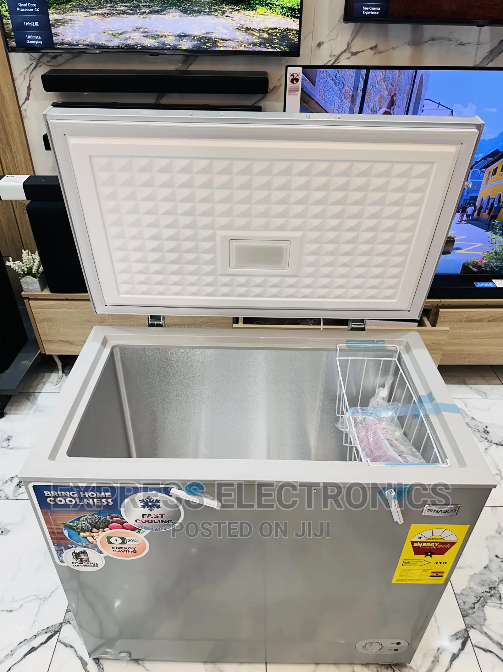 Chill Text Chest Freezer Single Door Nasco 200L