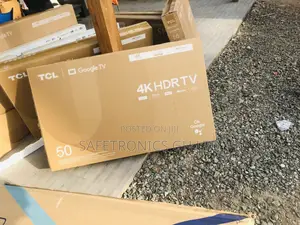 Glossy LED 50 Inches Smart TCL P635 Electric Black Tv 
