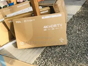 Black 50 Inches Glossy LED Electric TCL P635  Tv