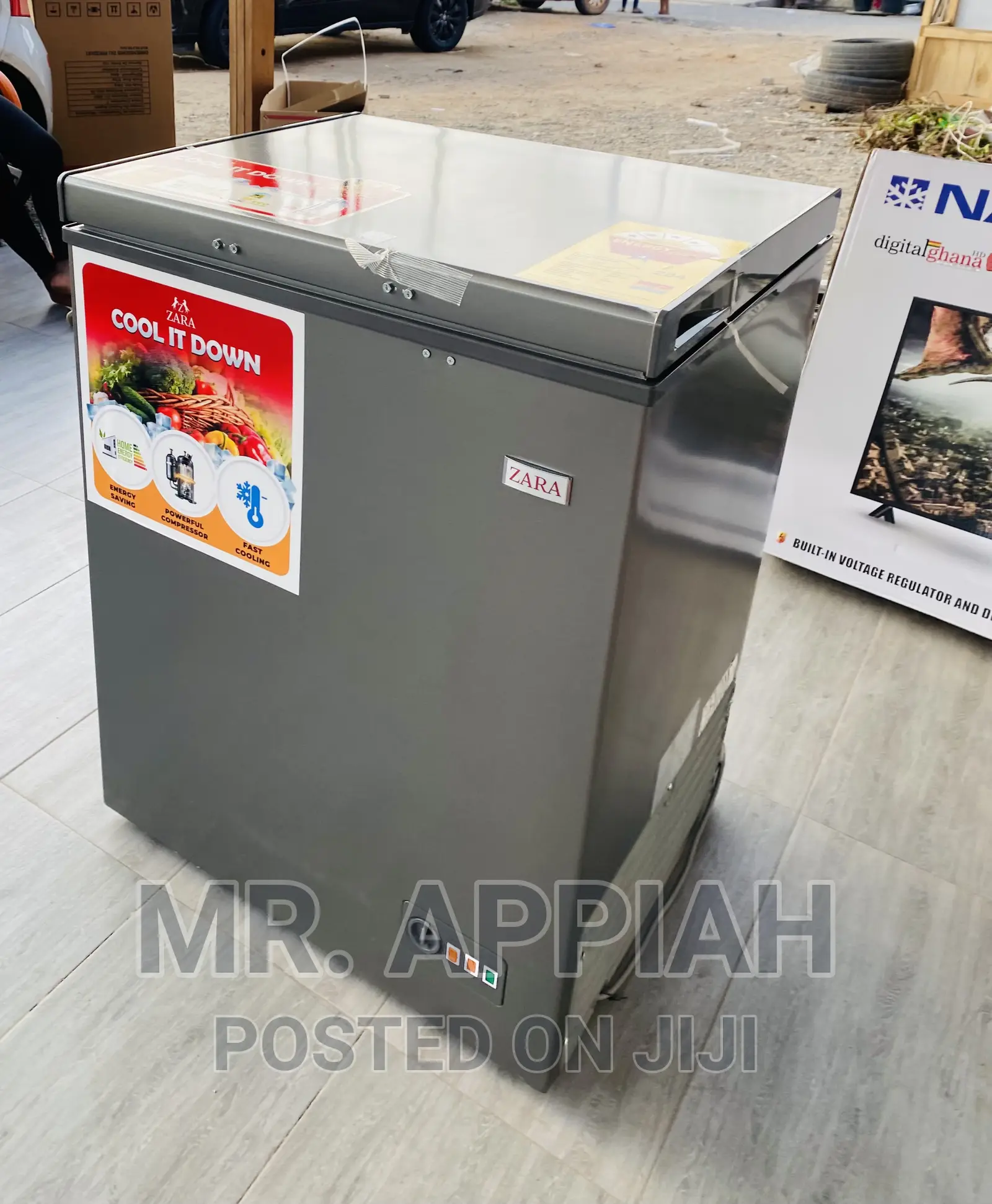Highly Quality Zara-200 Electric Single Door Chest Freezer.