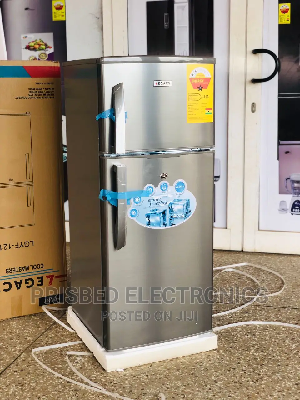 Legacy Double Door Fridge 118 Litres Top Freezer in Achimota Kitchen