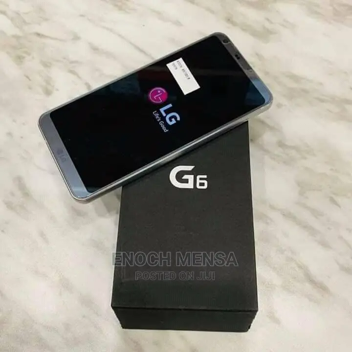 New LG G6 64 GB Black