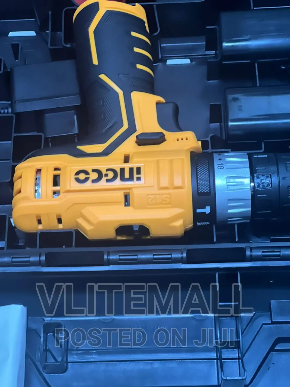 INGCO Cordless Drill With 2pcs Batteries