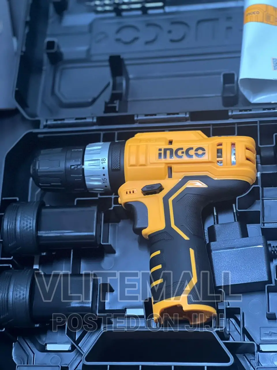 INGCO Cordless Drill With 2pcs Batteries