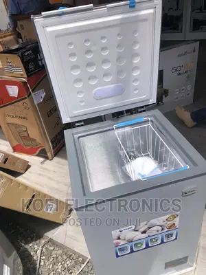 Energy Saving Pearl Chest Freezer 100 Litres – Silver