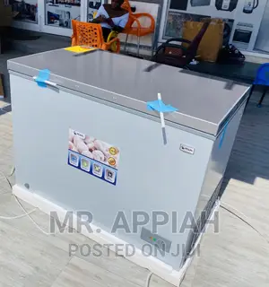 Original Pearl PCF-380 Electric Single Door Freezer(Gray).