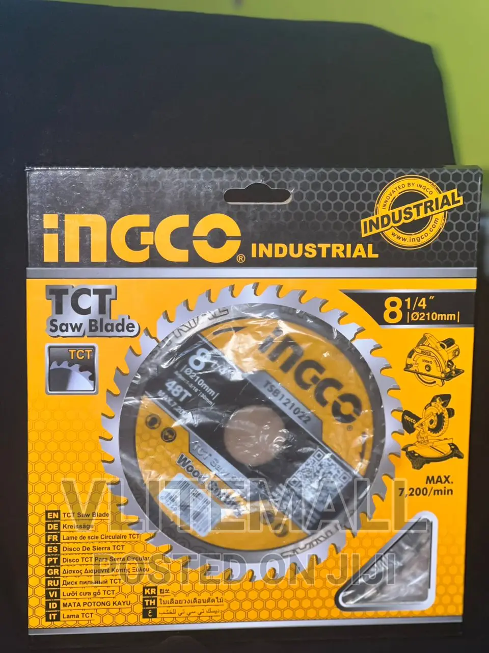 8-1/4 TCT Saw Blade - Tsb121022