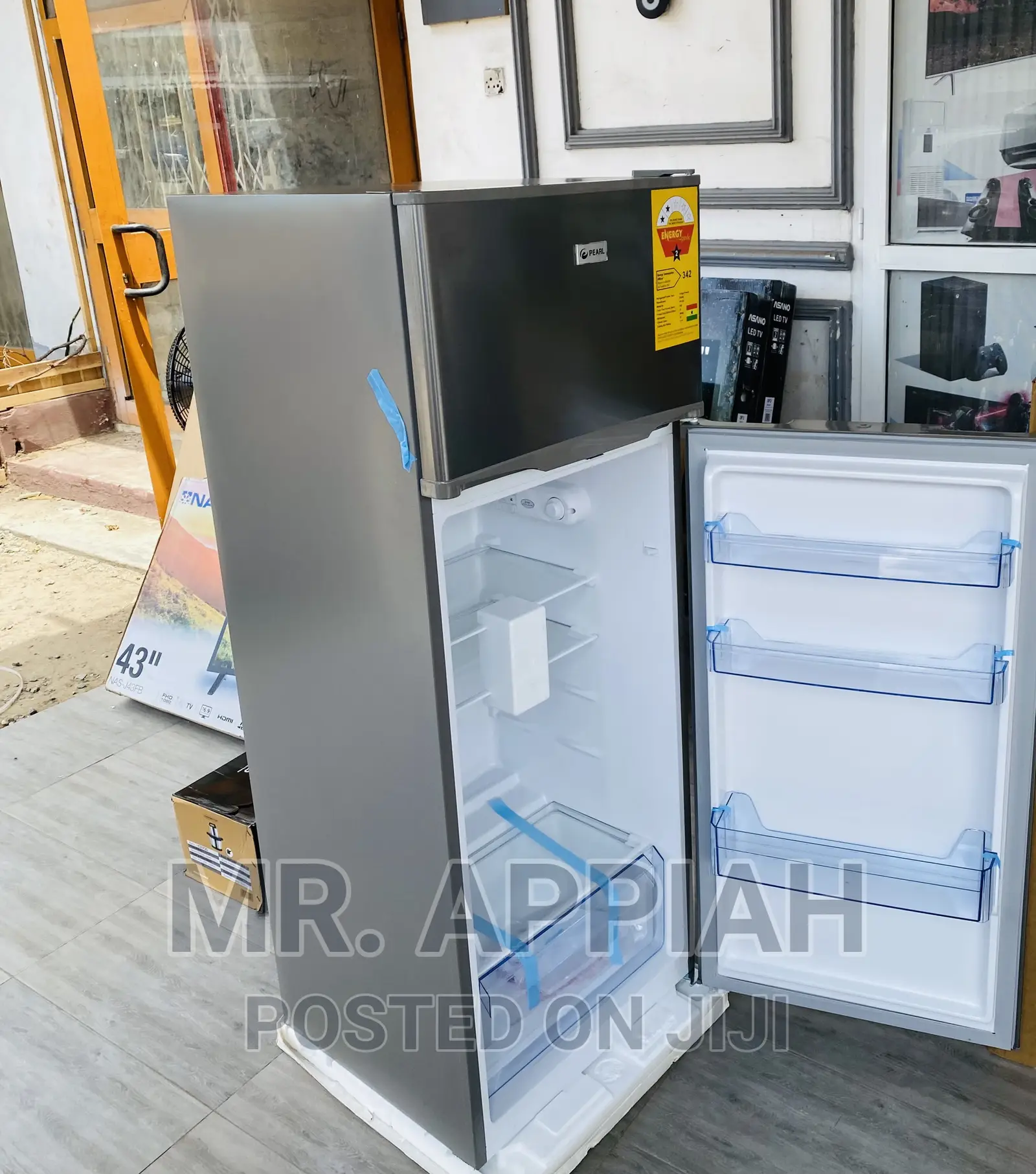 Manual Defrost Pearl PF-250 Double Door Fridge(205ltr)