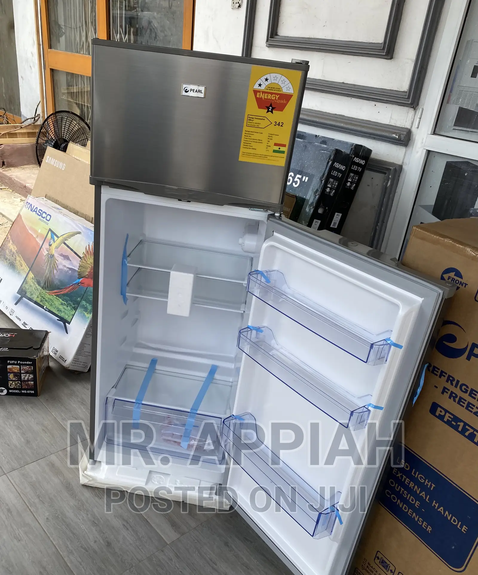 Fabulous Pearl PF-250 Electric Double Door Fridge(205ltr) 