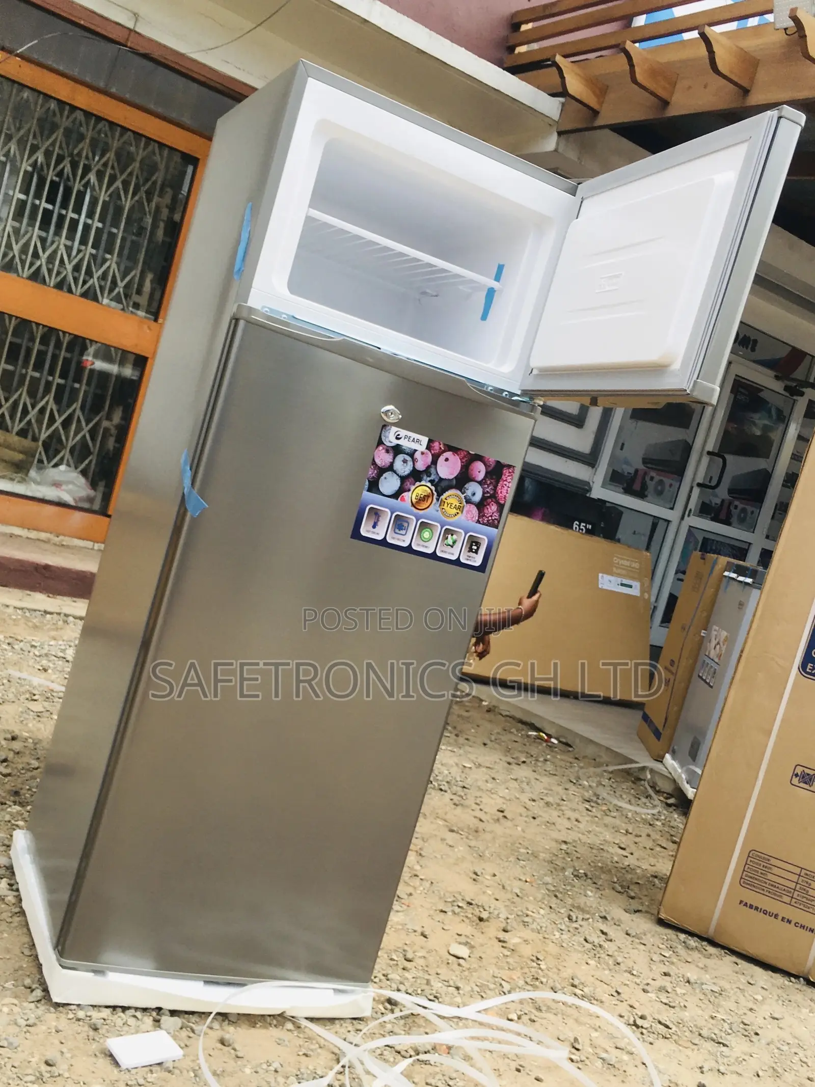 PF-250 Topfreezer Doubledoor 205 Liters Pearl Fridge